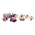 New Ray Pink Horse Riding Playset 12PK SS37105B